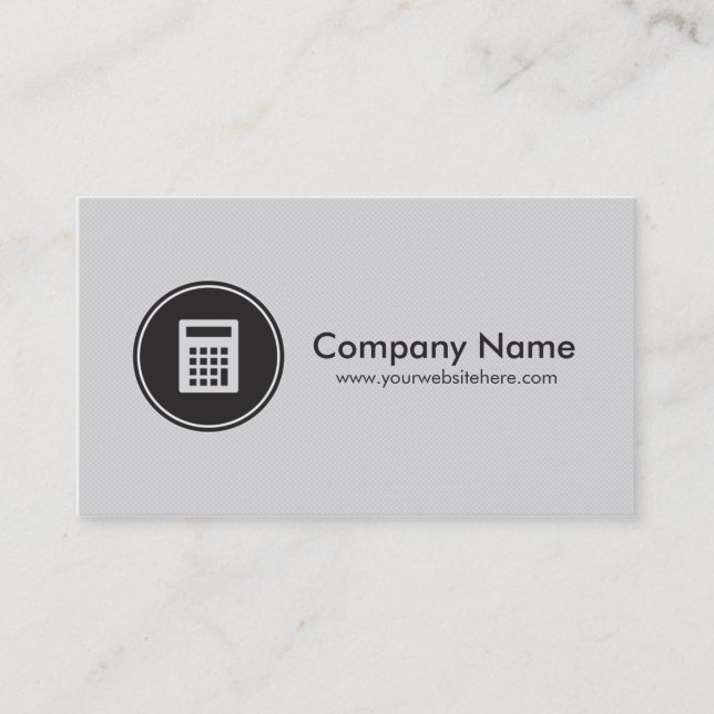 Accounting Business Cards (Front)