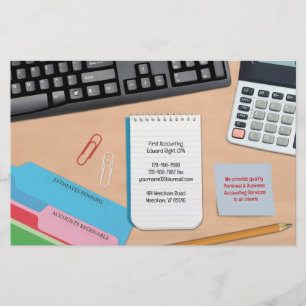 Accounting CPA Desk Flyers