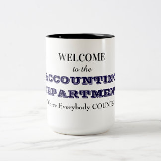 ACCOUNTING DEPARTMENT MUG