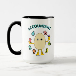 Accounting Egghead Mug