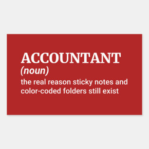 Accounting Humour Sticker