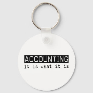 Accounting It Is Keychain