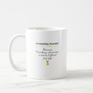 Accounting Manager Coffee Mug