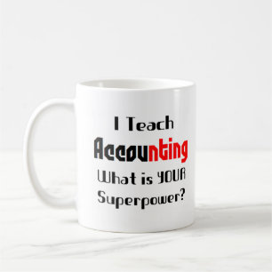 accounting teach coffee mug