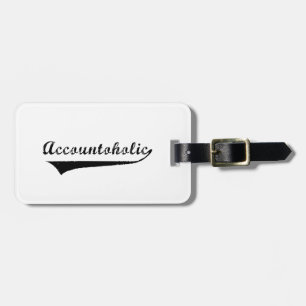 Accountoholic Luggage Tag
