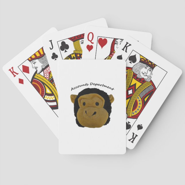 Accounts Department Playing Cards (Back)
