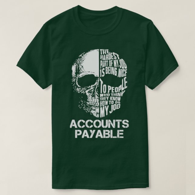 Accounts Payable T-Shirt (Design Front)