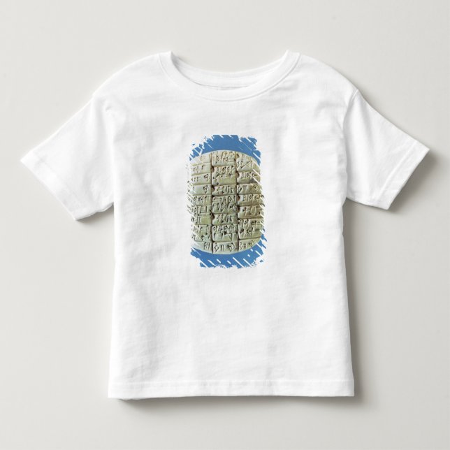 Accounts Table with cuneiform script, c.2400 BC (t Toddler T-shirt (Front)