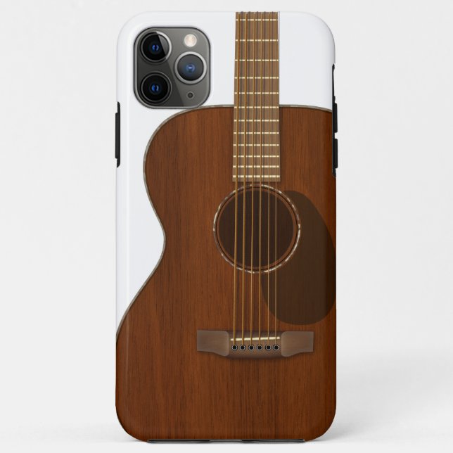 Accoustic Guitar Case-Mate iPhone Case (Back)