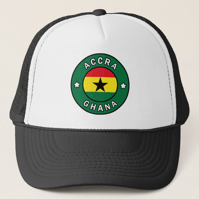 Accra Ghana Trucker Hat (Front)
