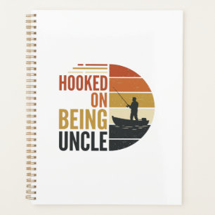 Accro à être Oncle Pêche Graphique Vintage_1