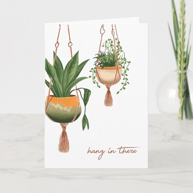 Accrochez-Vous À La Carte De Voeux (Devant)