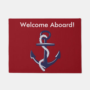 Accueil à bord de tapis de porte