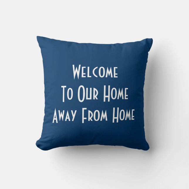 Accueil à notre coussin non domestique à la maison (Recto)