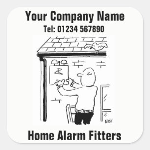 Accueil Alarme Fitter Business stickers