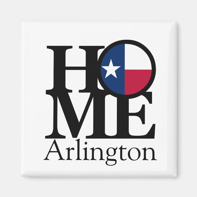 ACCUEIL Arlington Texas Magnet (Devant)