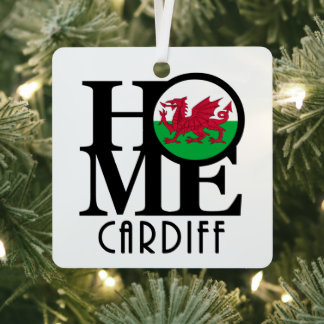 ACCUEIL Cardiff Wales Céramique Ornement