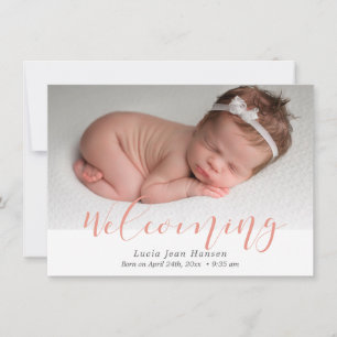 Accueil - carte photo Faire-part de naissance