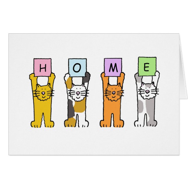 ACCUEIL Chats caricaturaux (Devant horizontal)