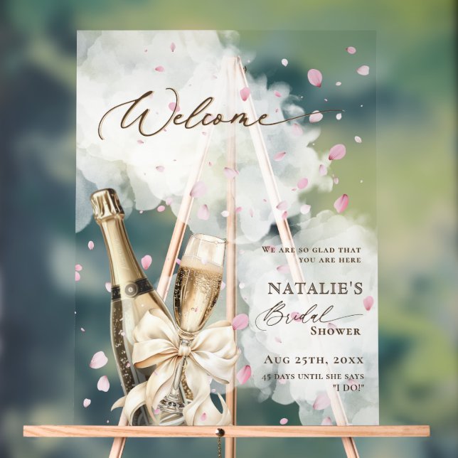 Accueil de la Baby Shower Brunch pétillant aux pét (Neutre)