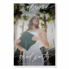 Accueil de la fête de graduation moderne