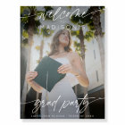 Accueil de la fête de graduation moderne