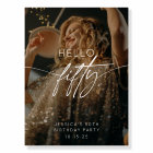 Accueil de la photo d'anniversaire de Hello Fifty