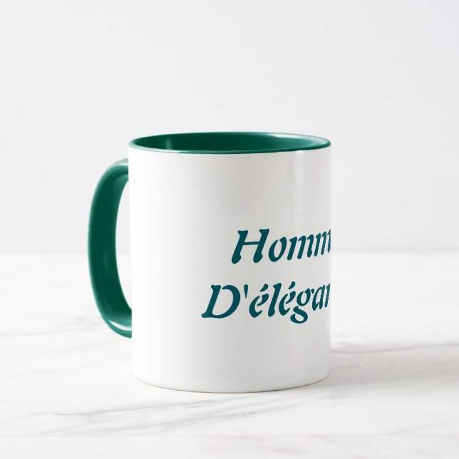 Accueil D'élégance Mug (Devant gauche)