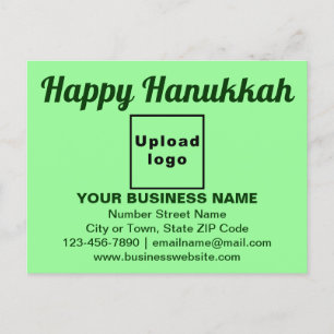 Accueil d'entreprise Hanoukka sur carte postale ve