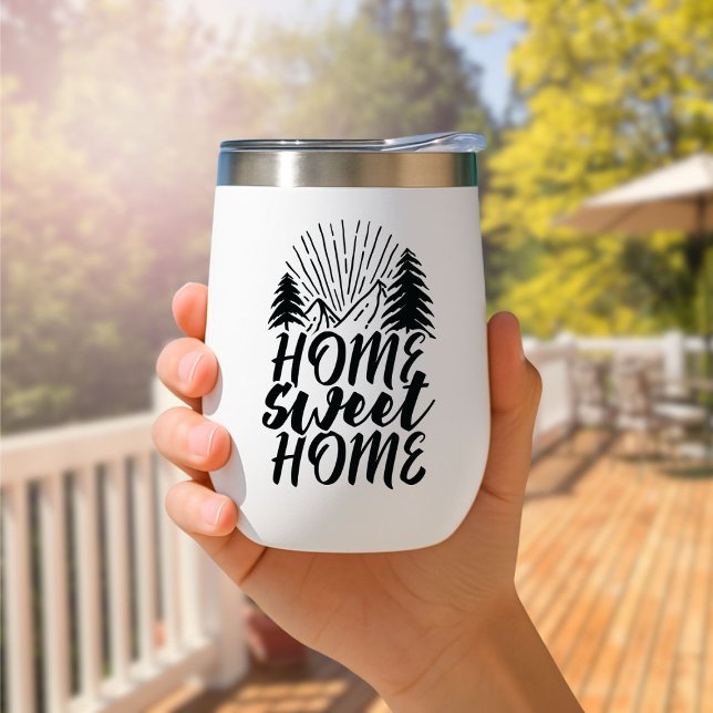 Accueil douce maison Voyage Mug Isolé (Créateur téléchargé)