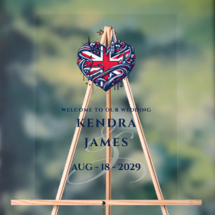 Accueil du Mariage de coeur Couple UK