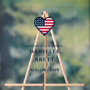 Accueil du Mariage de Coeur Couple USA