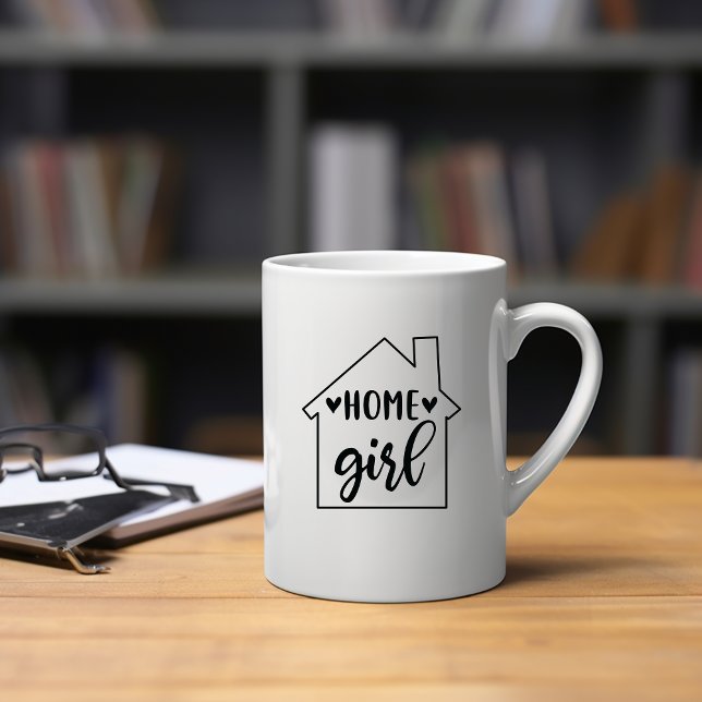 Accueil Fille Mug (Créateur téléchargé)