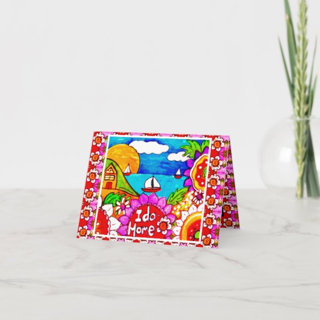 Accueil Idaho, Idahome, Carte Maison Ida Home (Devant)