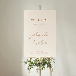 Accueil minimaliste simple du Mariage de crème