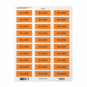 Accueil Organisation Vierge Orange Étiquettes pers