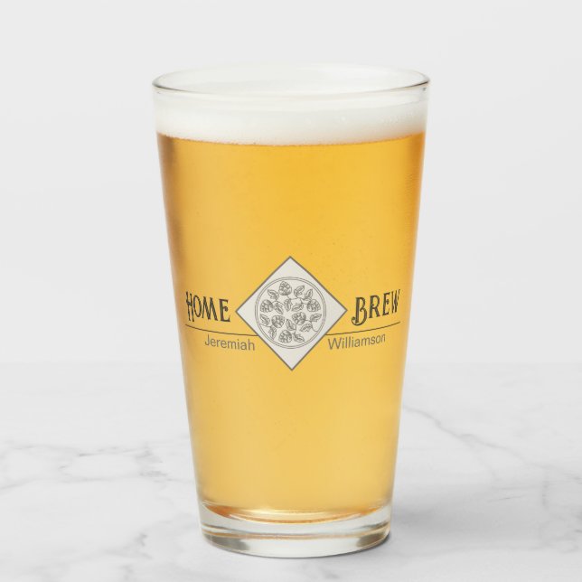 Accueil personnalisé Brew Pub Verre de bière (Devant (rempli))