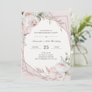 Accueil personnalisé et invitation d'anniversaire