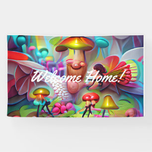 Accueil personnalisé Vinyl Banner 3' x 5' Bannière