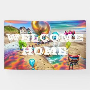 Accueil personnalisé Vinyl Banner 3' x 5' Bannière