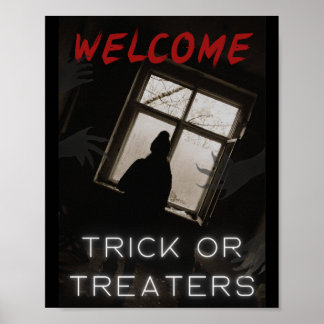 Accueil Poster Horreur Halloween Tricoter ou trait