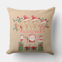 Accueil pour les vacances - Coussin du Père Noël