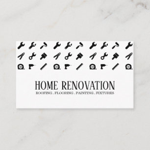 Accueil Rénovation Carte de visite de constructio