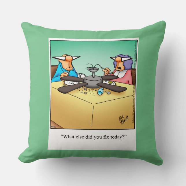 Accueil Réparation D.I.Y. Humour Coussin cadeau (Recto)