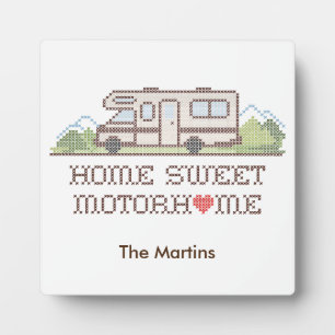 Accueil Sweet Motor Home Plaque