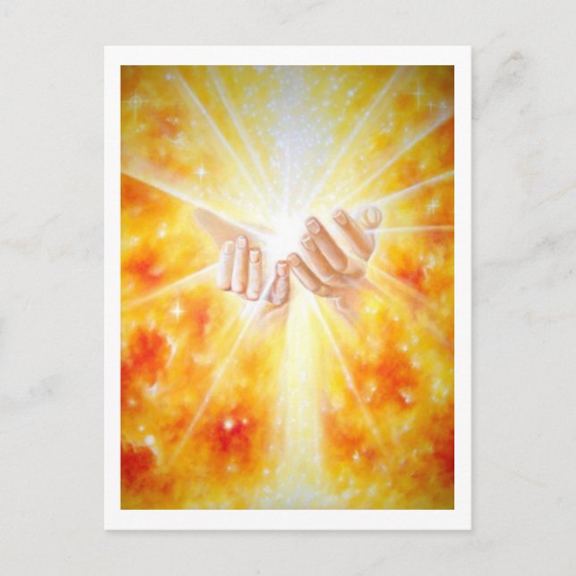 Accueillir la Lumière Postcard (Front)