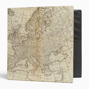 Accurate Map of Europe Binder