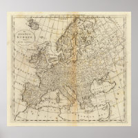 Accurate Map of Europe