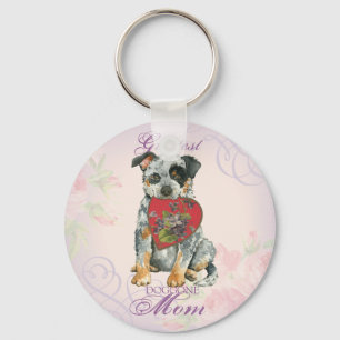 ACD Heart Mom Keychain