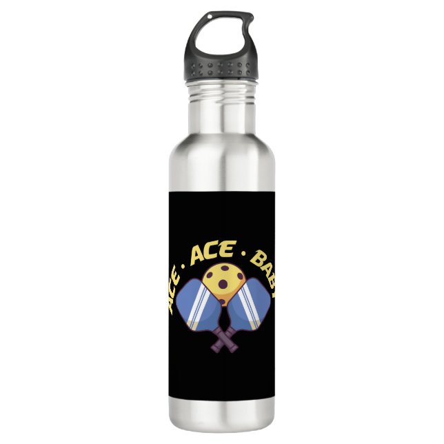 Ace Ace Baby - Pickleball Clothes     710 Ml Water Bottle (Front)